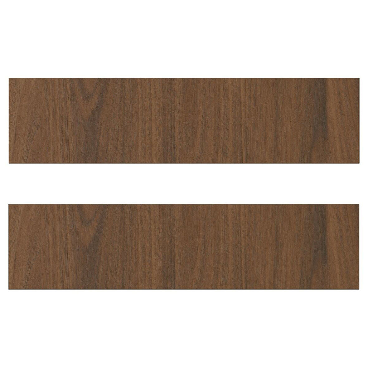 Çekmece ön paneli, kahverengi ceviz görünüm, 40x10 cm