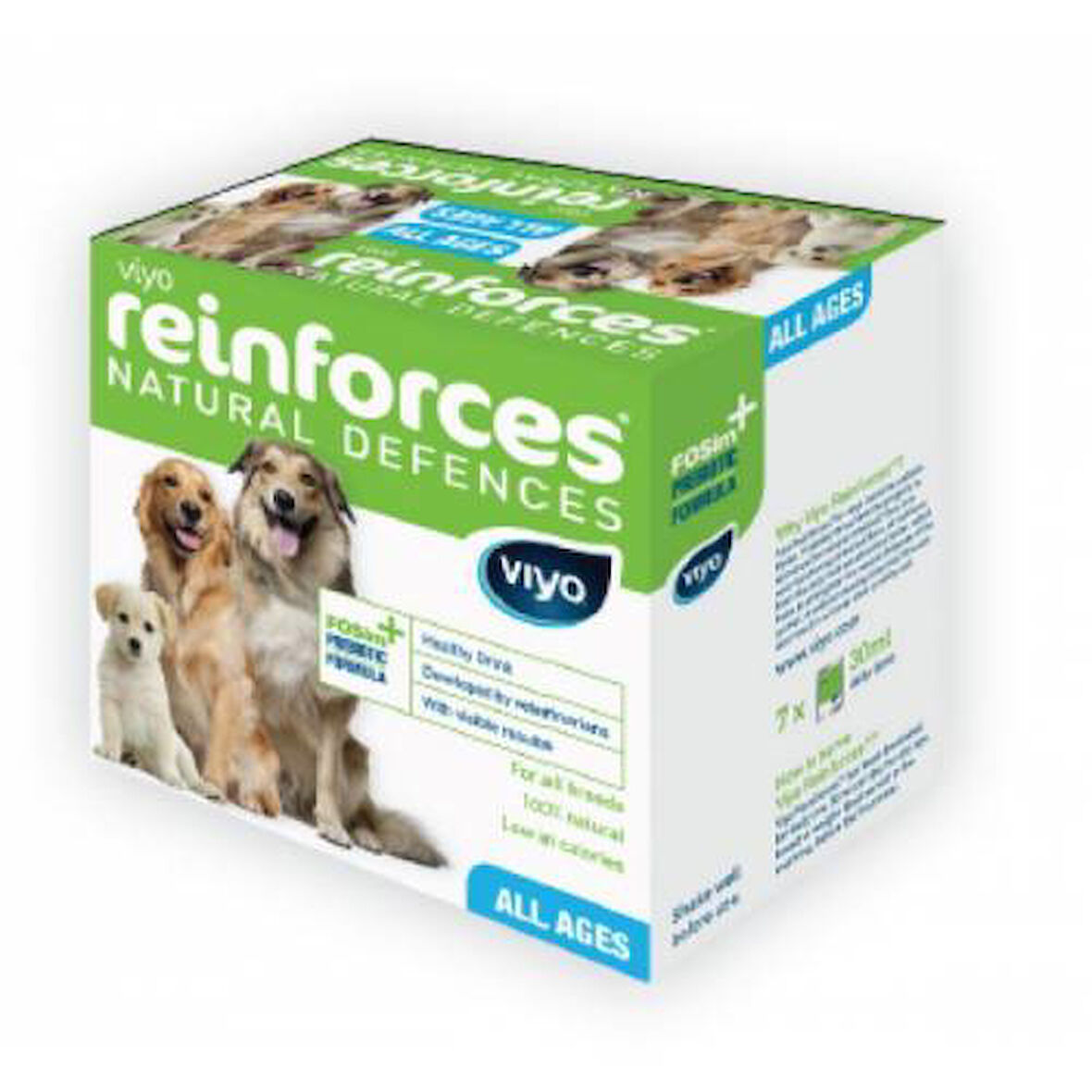 Tüm Yaş Grubu Köpekler İçin Gıda Takviyesi 7 x 30 ml