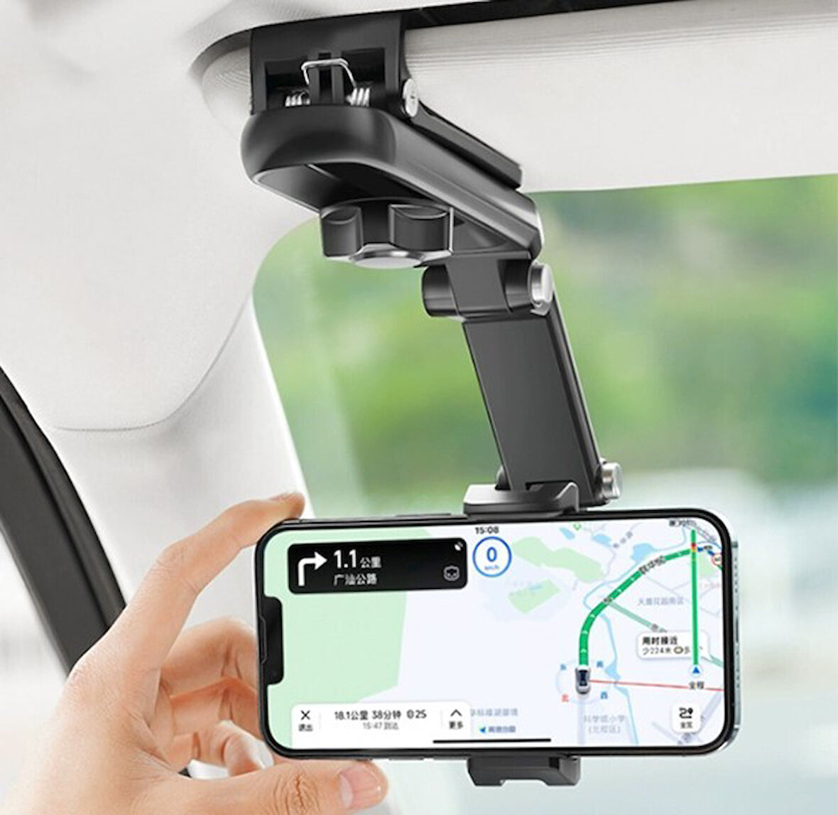 1080° Dönebilen Çok Fonksiyonlu Telefon Tutucu 