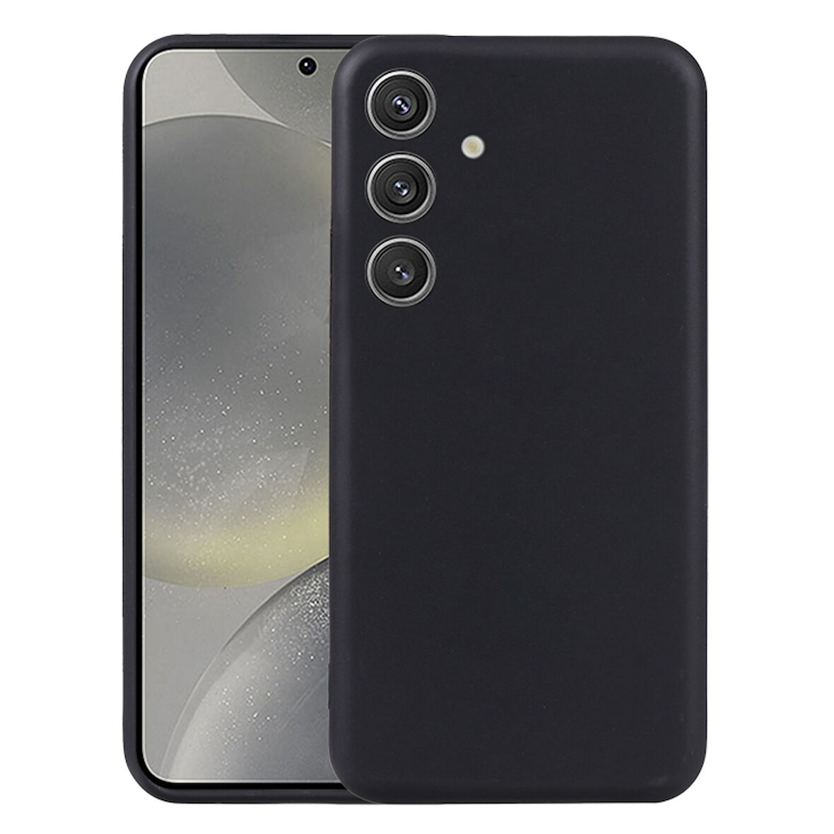 Samsung Galaxy S25 Kılıf Esnek Yumuşak Silikon Tam Koruma Telefon Kılıfı Kapak