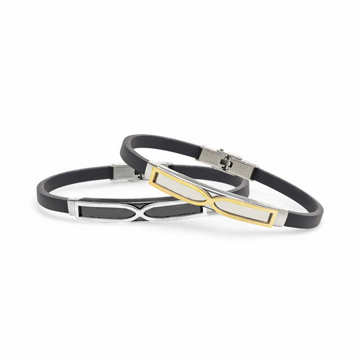  FM Sonsuzluk Desenli Çelik Bileklik 3183SCB012 