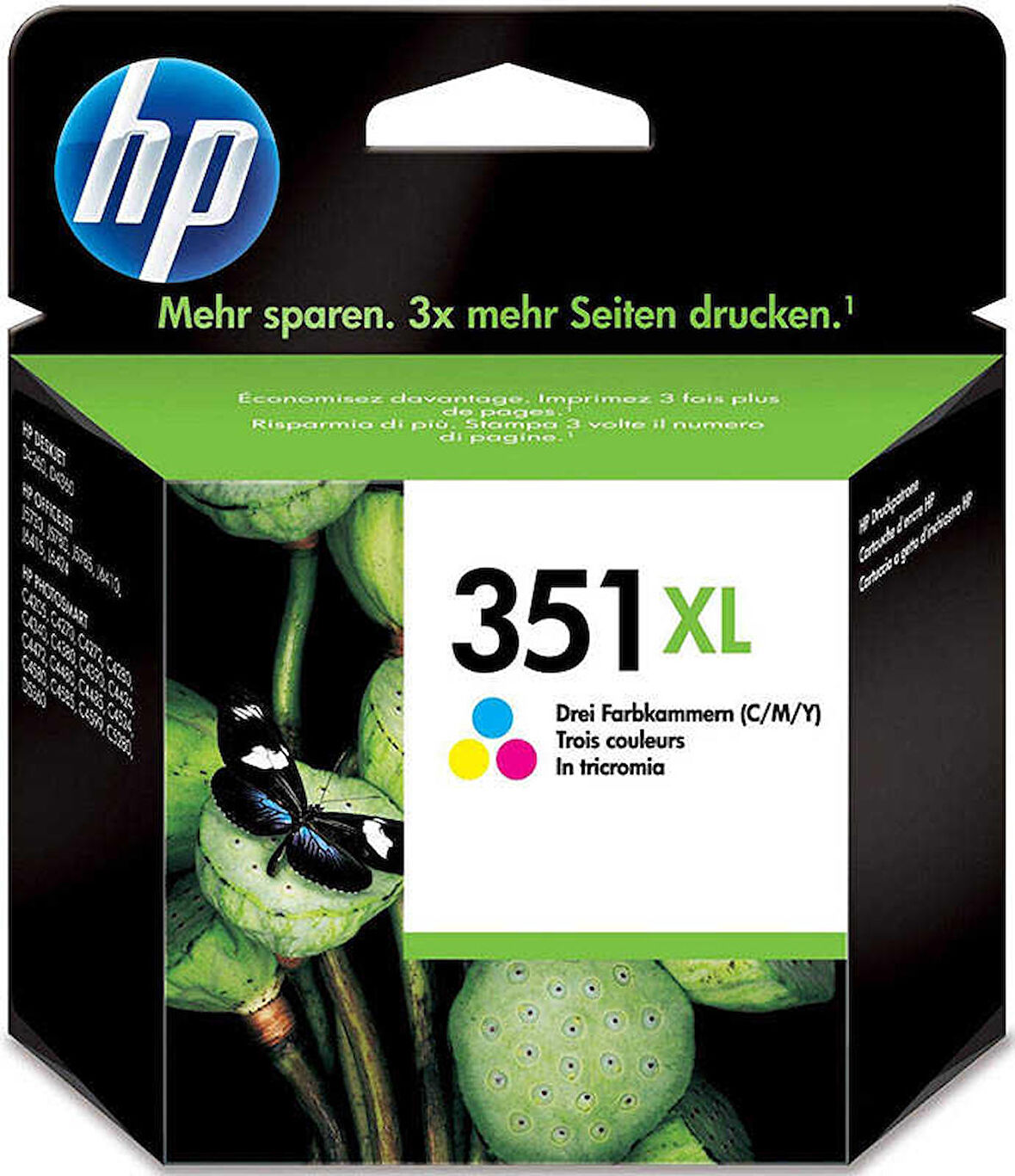 HPZR Hp 351XL CB338E Orjinal Renkli Kartuş