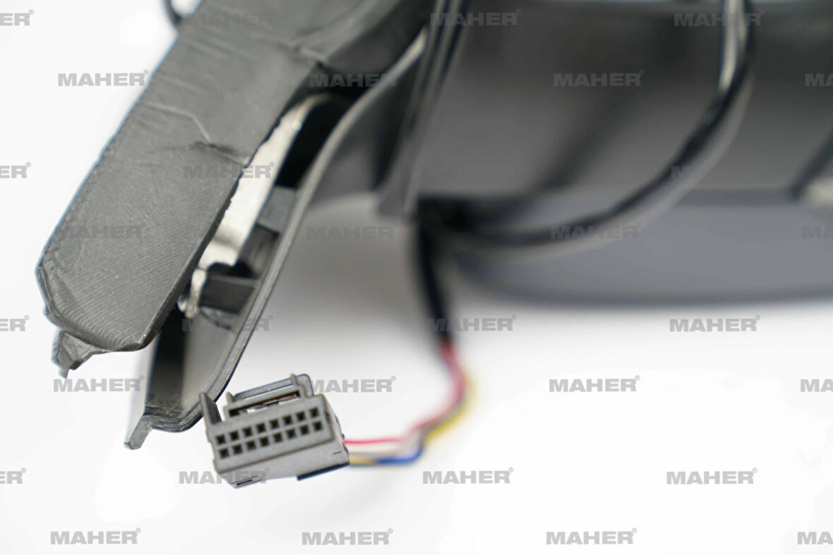 AYNA DIŞ DİKİZ GOLF5 2003-2008 ELEKTRİKLİ, ISITMALI, SİNYALLİ, ASTARLI SAĞ 1K1857508CN9B9