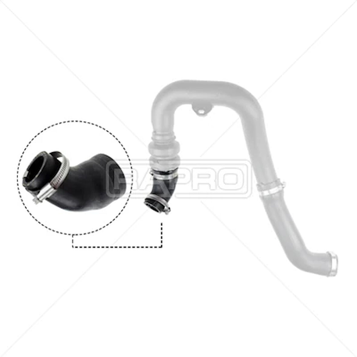 TURBO HORTUMU KÜÇÜK FORD RANGER 2.2 TDCI AB396C646DC 2179232 AB396C646DB