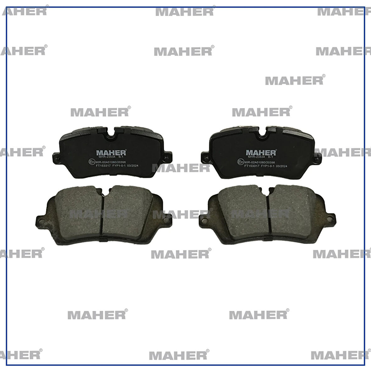 FREN BALATA RANGE ROVER 4 2012 / LG 3.0 TD 4104 ARKA LR036574