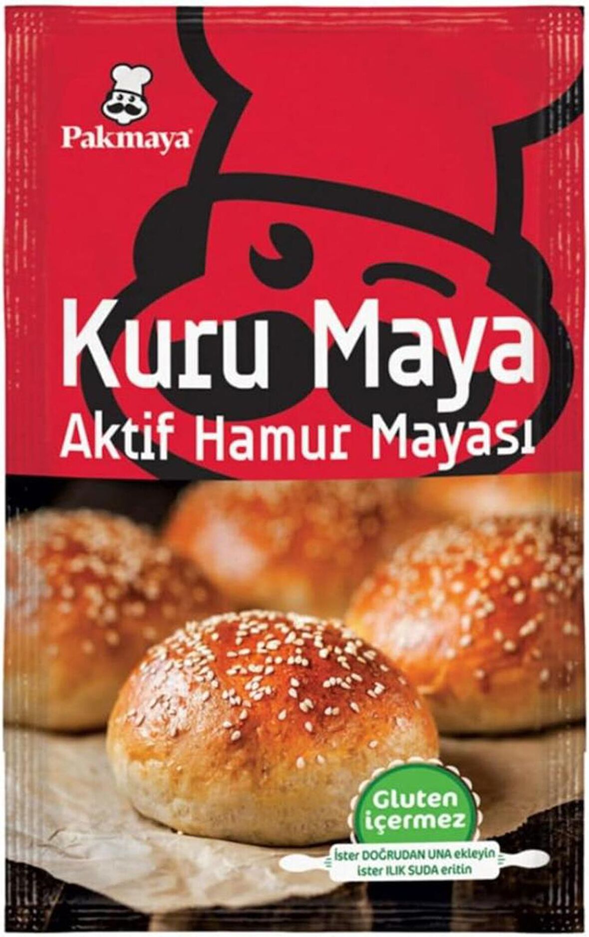 Pakmaya 100 gr Kuru Aktif Hamur Mayası 40'lı