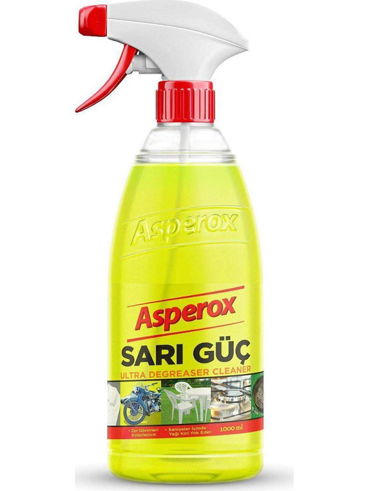 Asperox 12x1000 ml Sarı Güç Ultra Yağ Çözücü