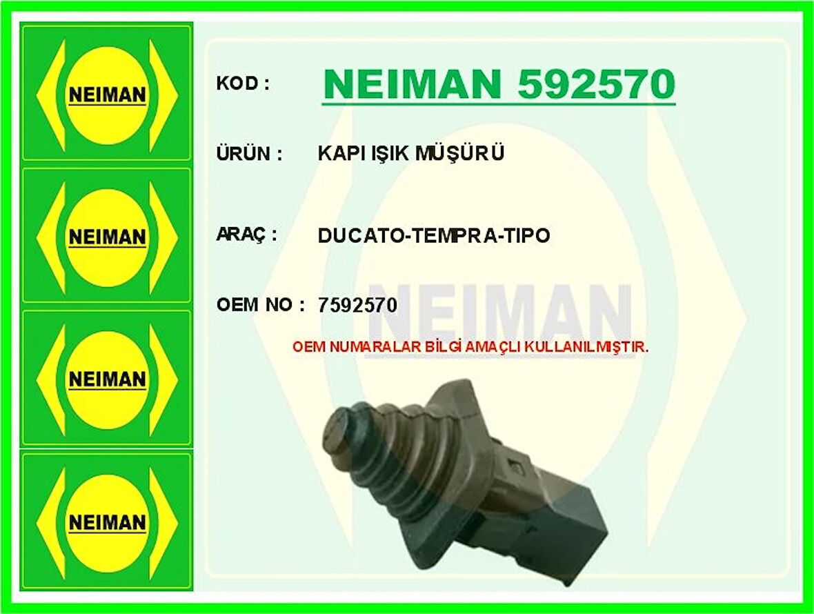 KAPI IŞIK MÜŞÜRÜ DUCATO-TEMPRA-TIPO 7592570