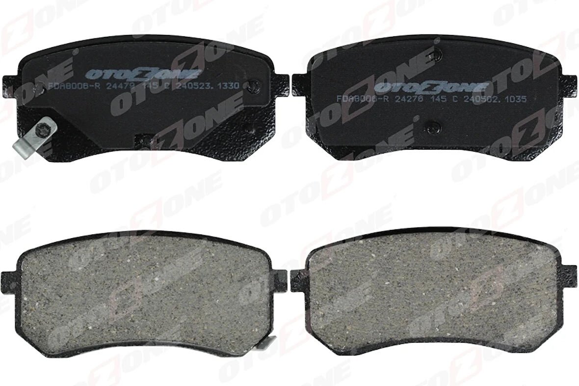 ARKA FREN BALATA HYUNDAI I10 1.0L 1.1L 04- / KIA PICANTO 1.0L 1.1L 04- 583020XA00 583022ZA00 WVA24276