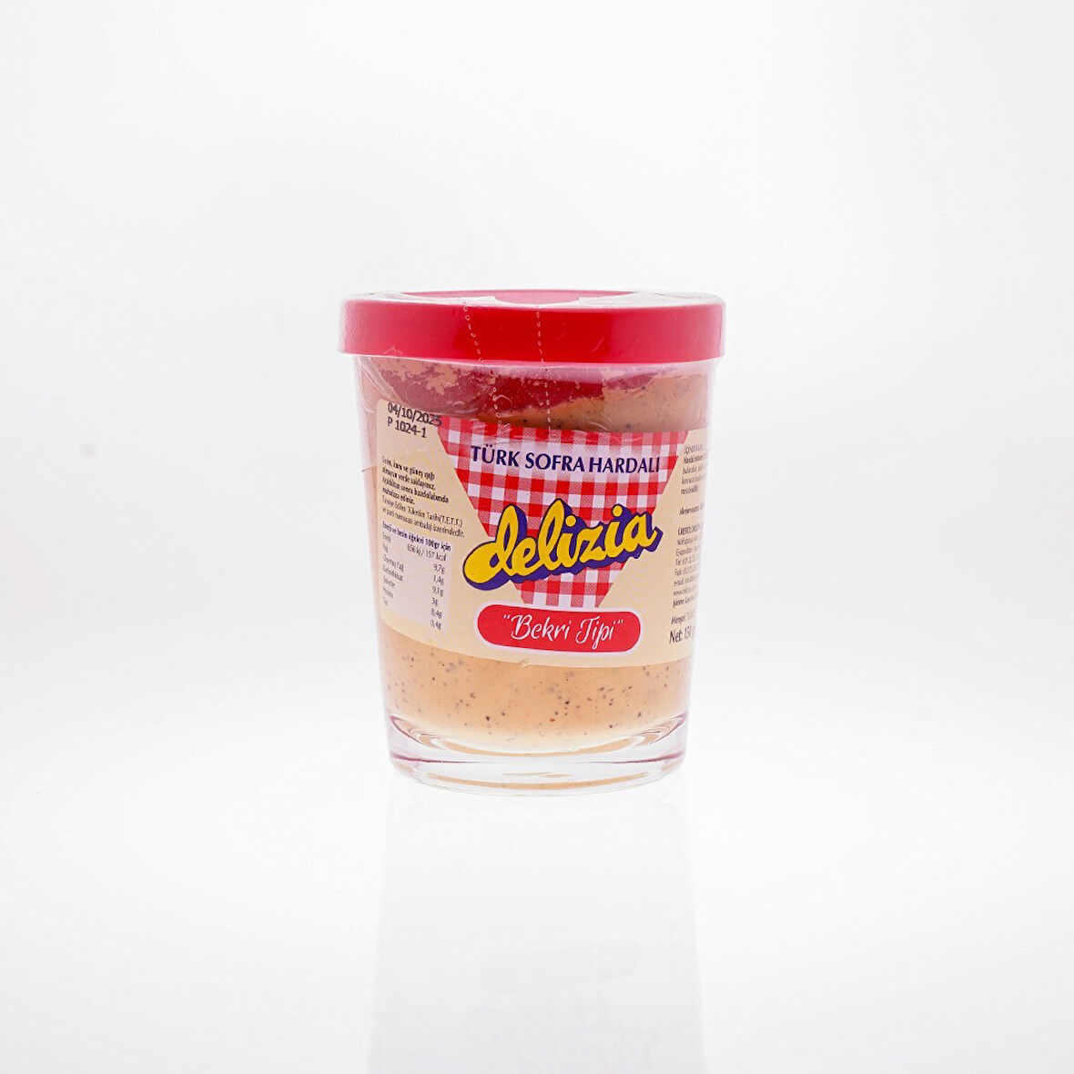 Deli̇zi̇a Bekri̇ Ti̇pi̇ Hardal 150 Gr