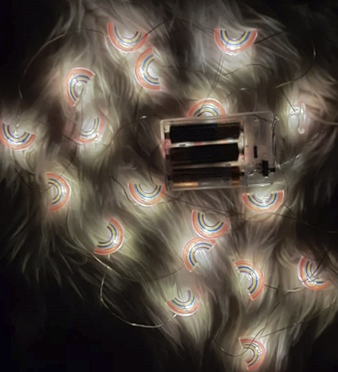 Led Işıklı Gökkuşağı Dekoratif İp