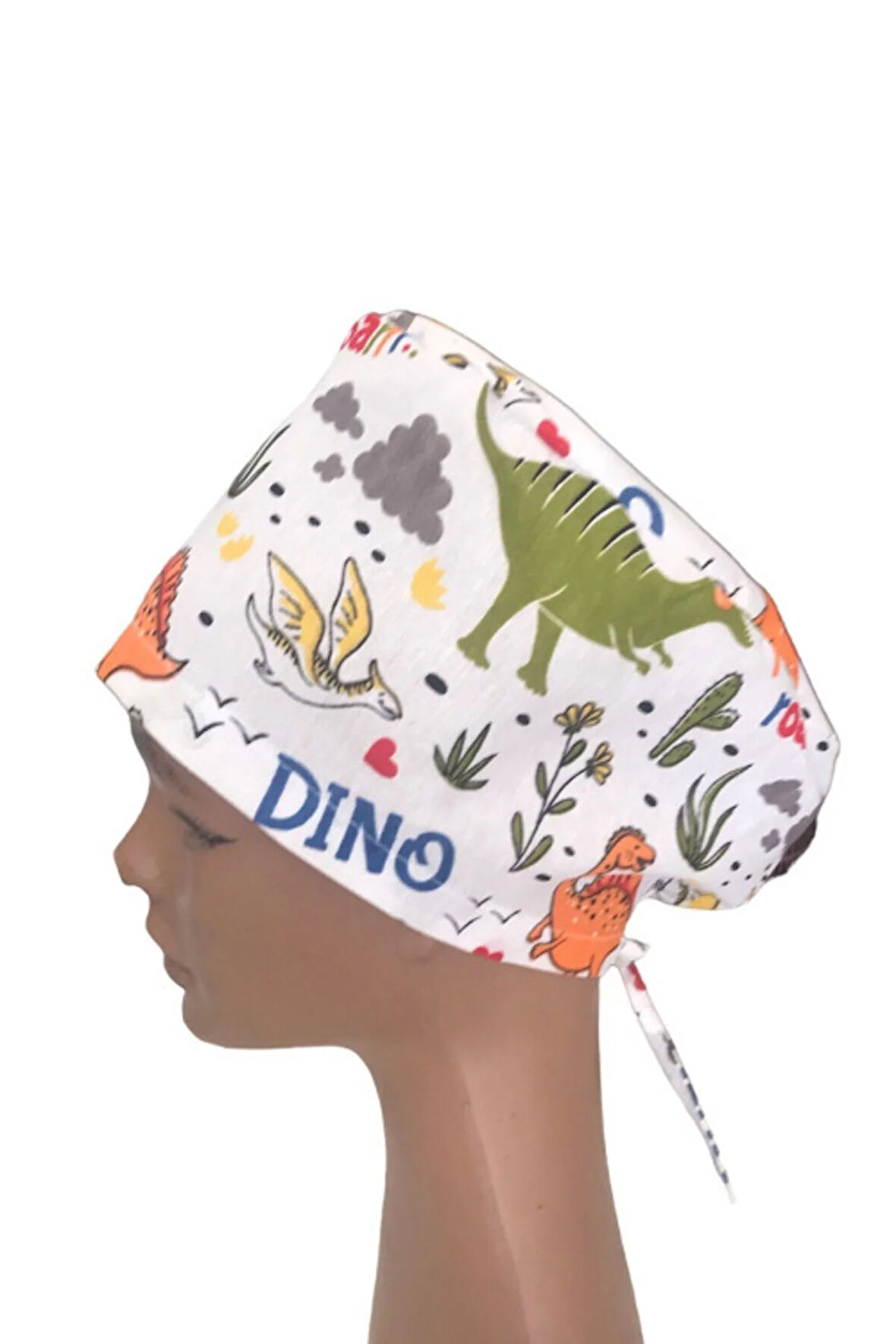 Cerrahi Bone Lastikli Ve Bağcıklıdır Doktor Hemşire Bonesi