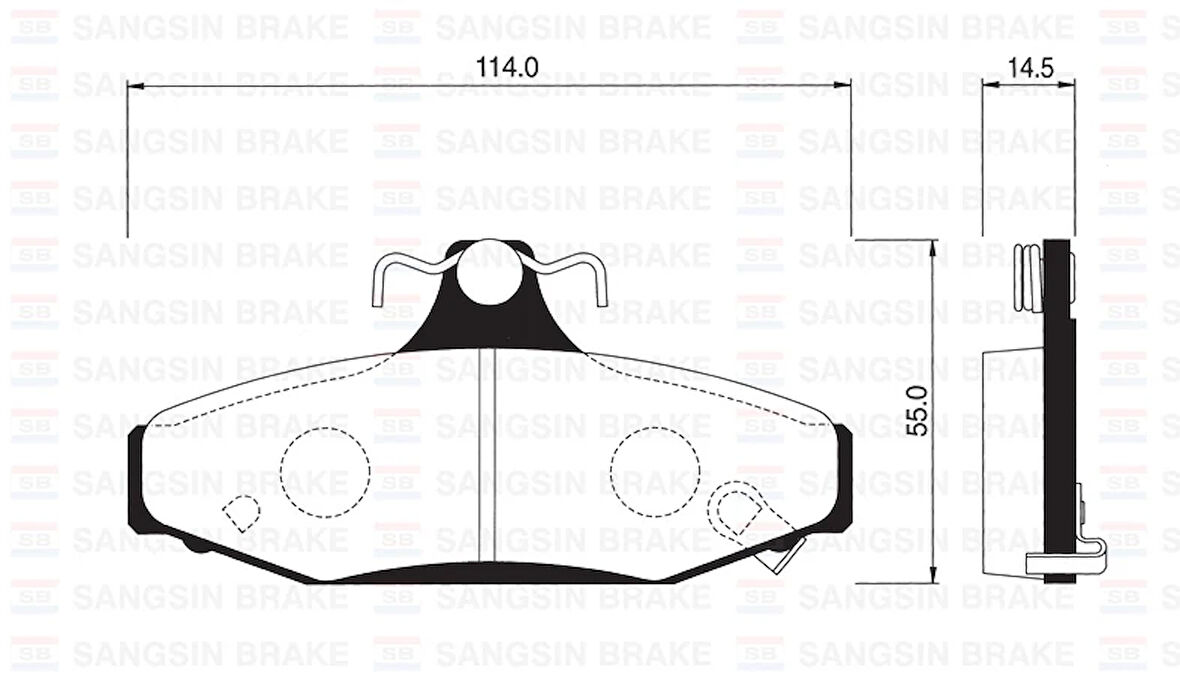 ÖN BALATA A6 2.7T QUATTRO 1997-2005 ARKA BALATA DİSK SSANGYONG MUSSO 1995 KORANDO 2002 4841305000 48413050A0 WVA23242