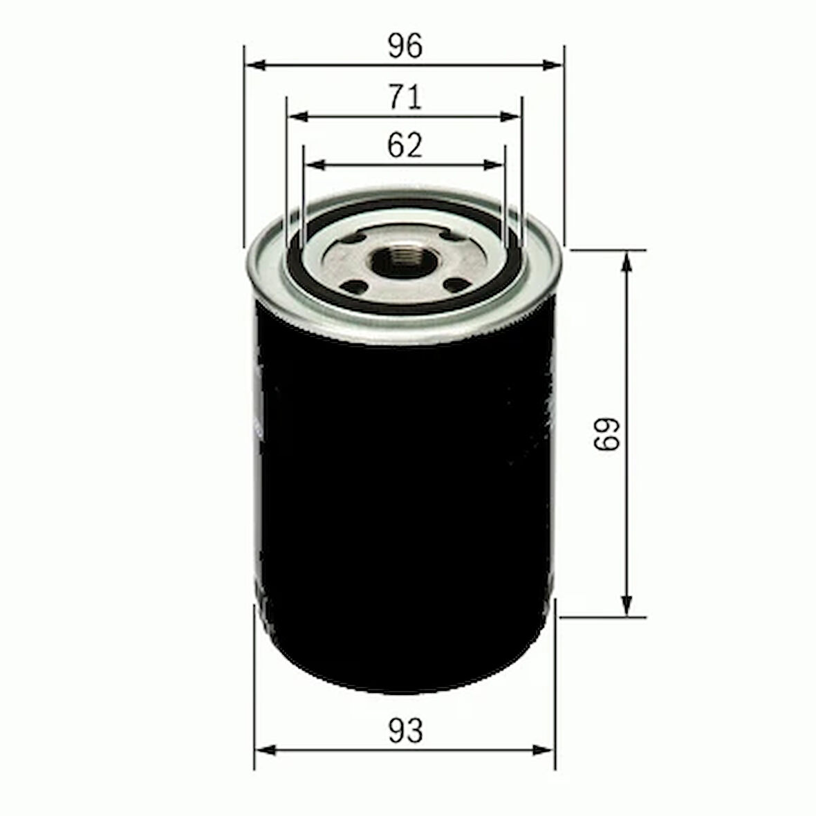 YAĞ FİLTRESİ LADA-R12 1300-R9 1981-1989 -R12 1969-1980 X 7700538153