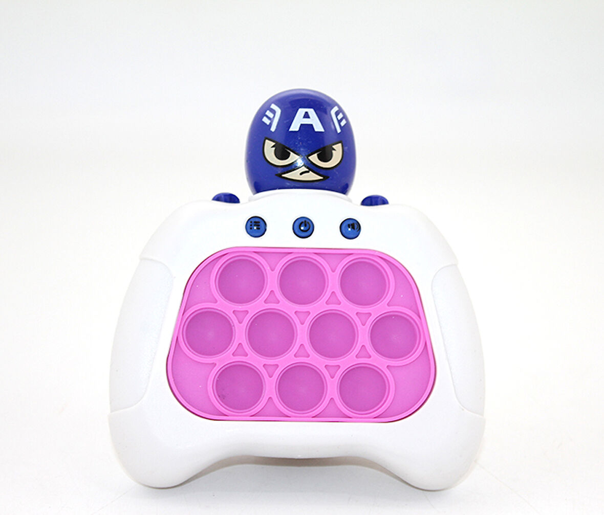 Işıklı Müzikli Pop-It Captain America Tasarımlı
