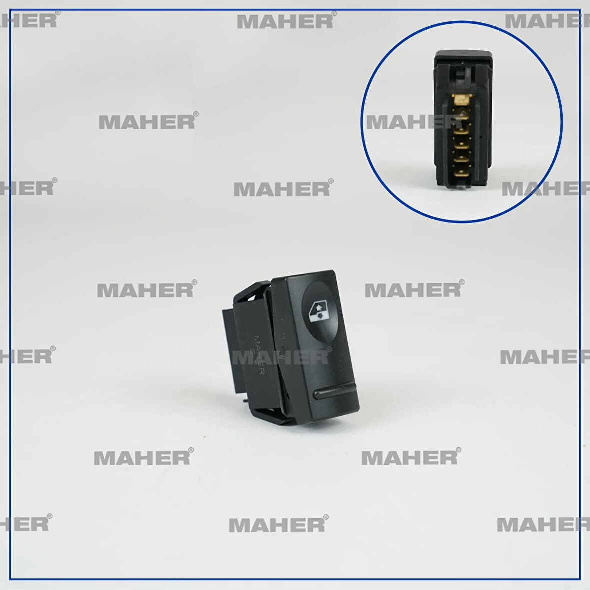 DÜĞME CAM AÇMA R19 (TEKLİ) SAĞ 7700817337