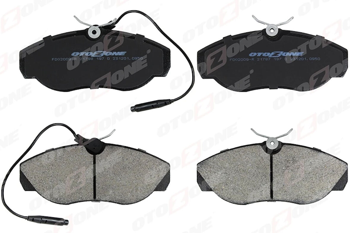 ÖN BALATA FİŞLİ BOXER-DUCATO-JUMPER 1400KG 1994-2002 GDB1105 4251 16 77362212 425117