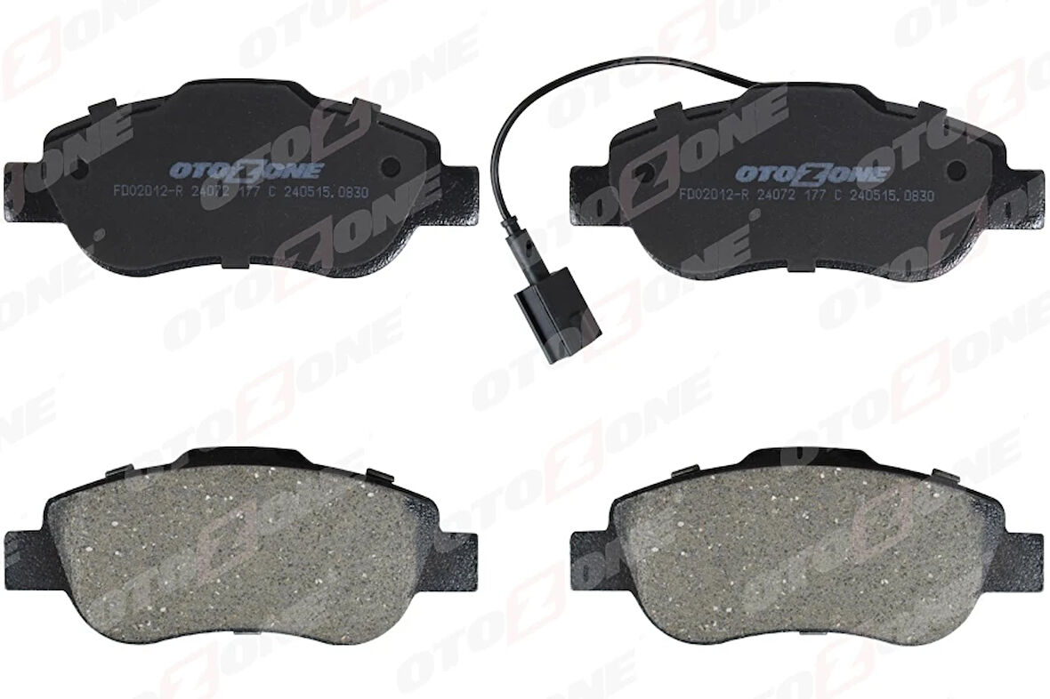 ÖN BALATA DOBLO 1.3-1.6-1.9 JTD 2002 FIORINO 1.3-1.4 MTJ 2008 FIAT 500 1.4 2007 7364636 77364637 9S512K021A