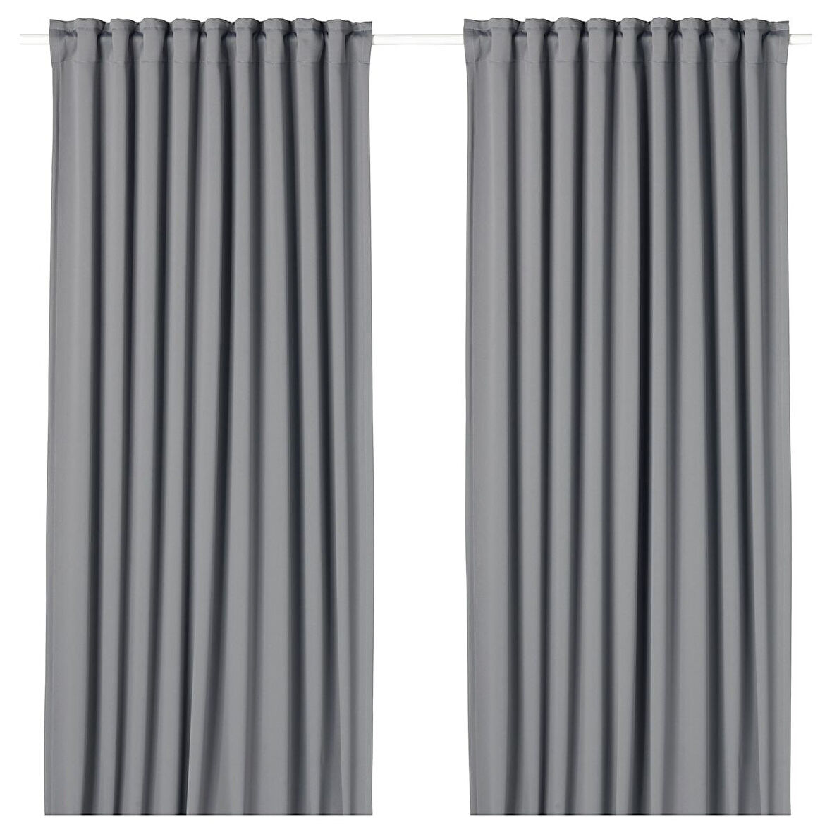 Karartma perde/2 kanat, gri, 145x300 cm
