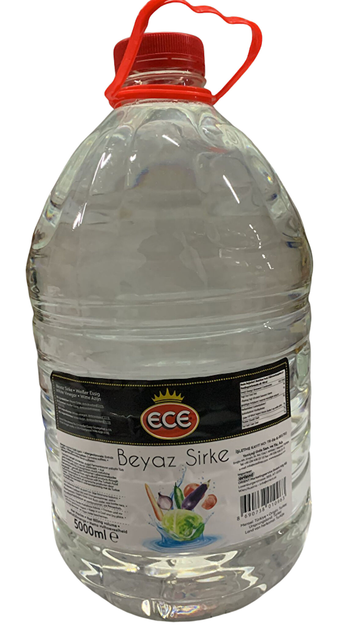 Ece Sirke 5 Lt Beyaz