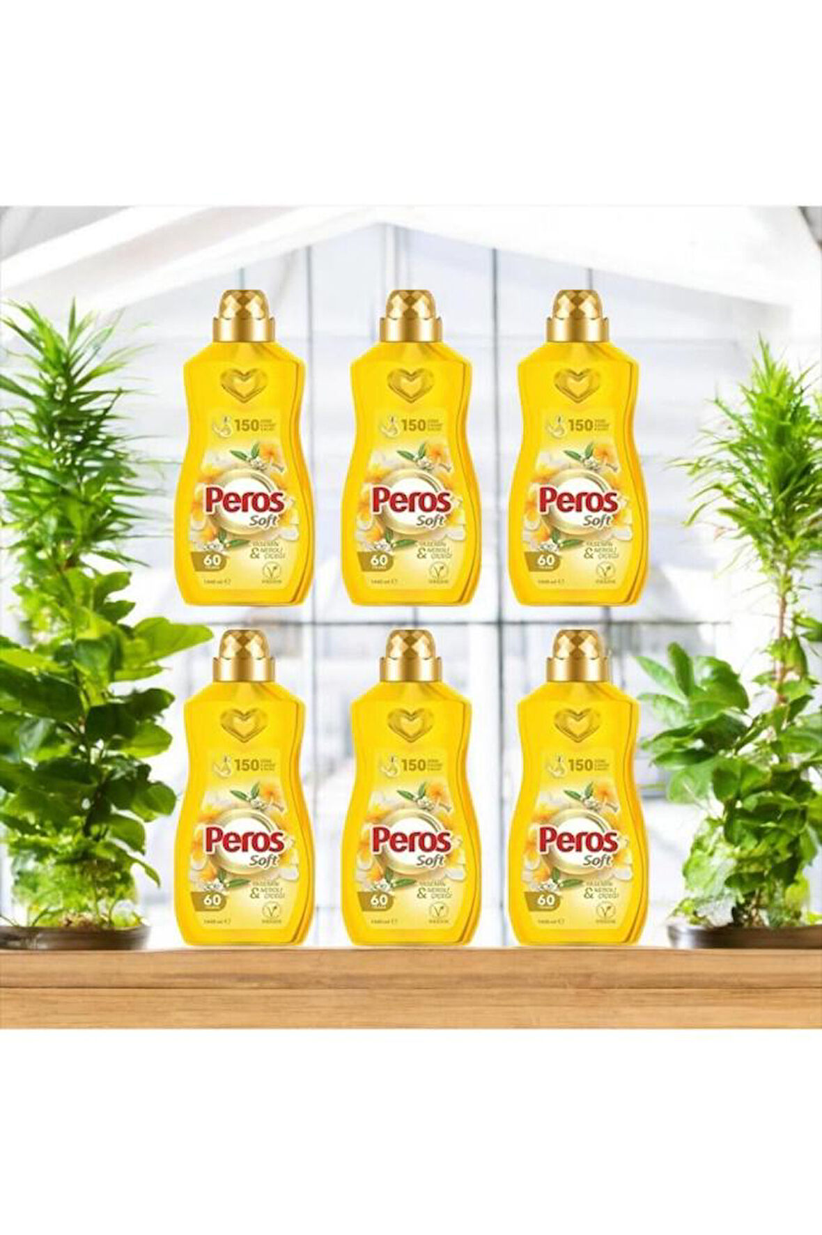 Peros 1440 ml Çamaşır Yumuşatıcı Yasemin Çiçeği Ve Neroli(1440 ML X 6'LI/6 ADET)