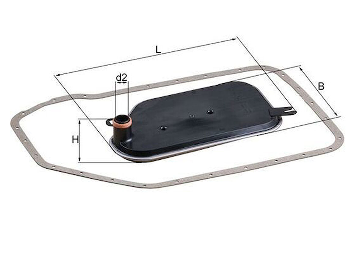 HİDROLİK FİLTRE TAKIMI PASSAT-A4-A6 1997-2005 -SKODA SUPERB 2002-2005 ZF5HP19FL OTOMATİK ŞANZUMAN 015325429