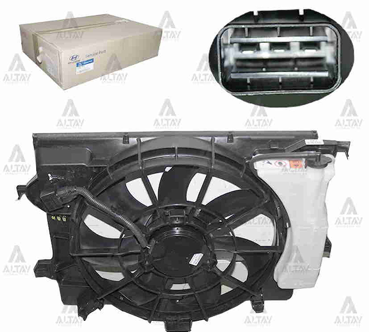 FAN RADYATÖR ACCENT 2016-2018 BLUE 1.4 BENZİNLİ KAPPA 25380 1R600