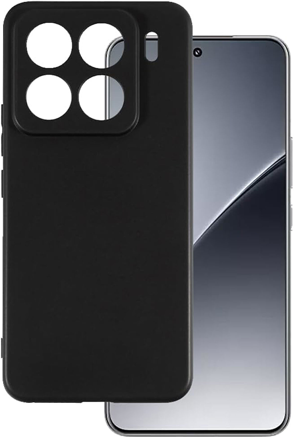 Xiaomi 15 Pro Kılıf Esnek Yumuşak Silikon Tam Koruma Telefon Kılıfı Kapak