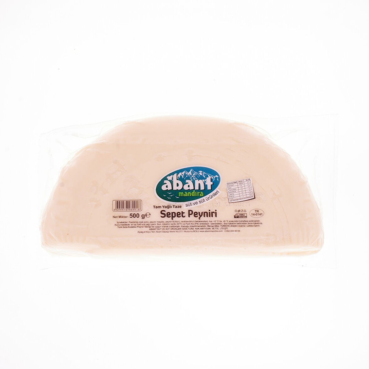 Abant Mandıra Sepet Peyniri̇ 500 Gr