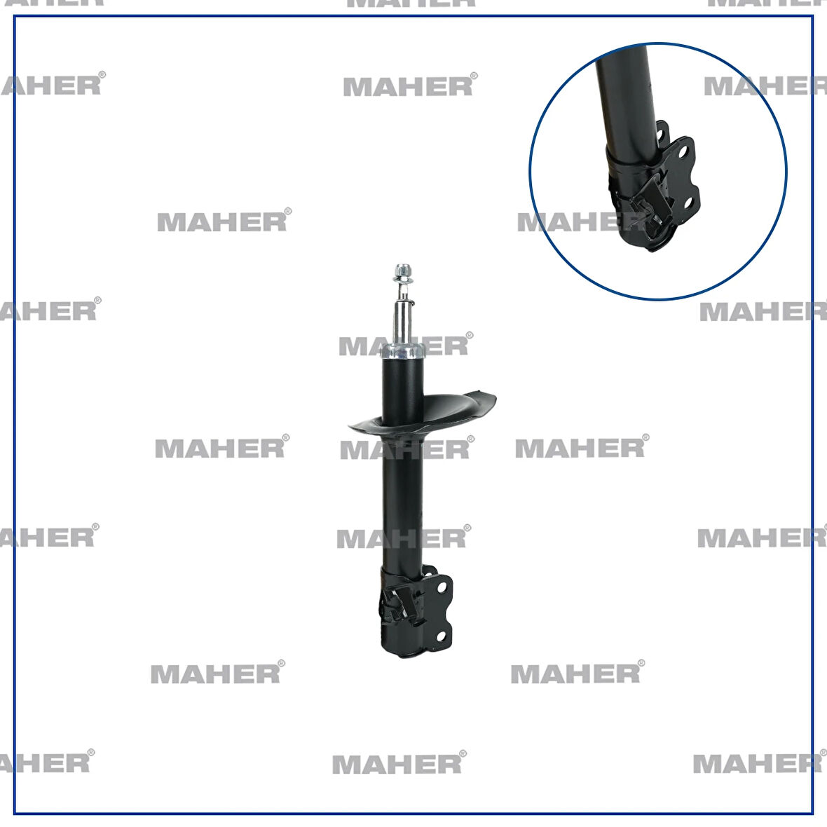 AMORTİSÖR XTRAIL 2001-2007 GAZLI ÖN SOL 334361