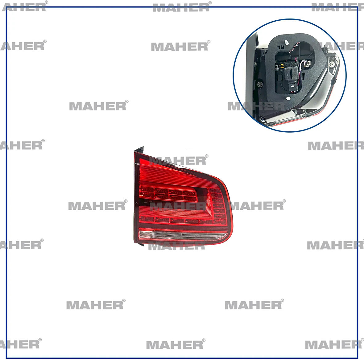 STOP LAMBASI TIGUAN 2012-2015 LED İÇ SOL 5N0945307