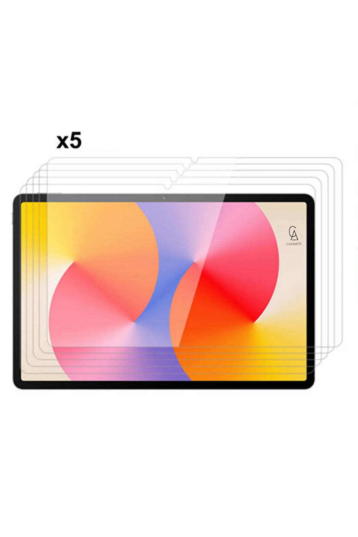 Huawei MatePad SE 11 inç ile Uyumlu Temperli Kırılmaz Cam Ekran Koruyucu 5 Adet