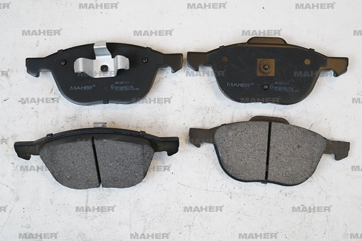 FREN BALATA DISK BALATA FOCUS 2 2004-2012 / FOCUS 3 2010 / C-MAX 2007-2010 / ECOSPORT 2018/ KUGA 1 2008-2012/ MAZDA 3 2009-2013 / MAZDA 5 2005 / C30 2006-2012/ C70 2006-2013 / S40 2004-2013 ÖN CV612K021BA