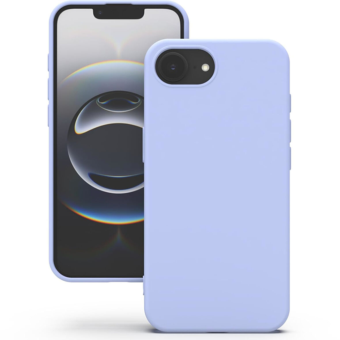 Apple iPhone 16E ile Uyumlu Telefon Kılıfı Kadife Iç Yüzey Soft Tasarım Lansman Kılıf