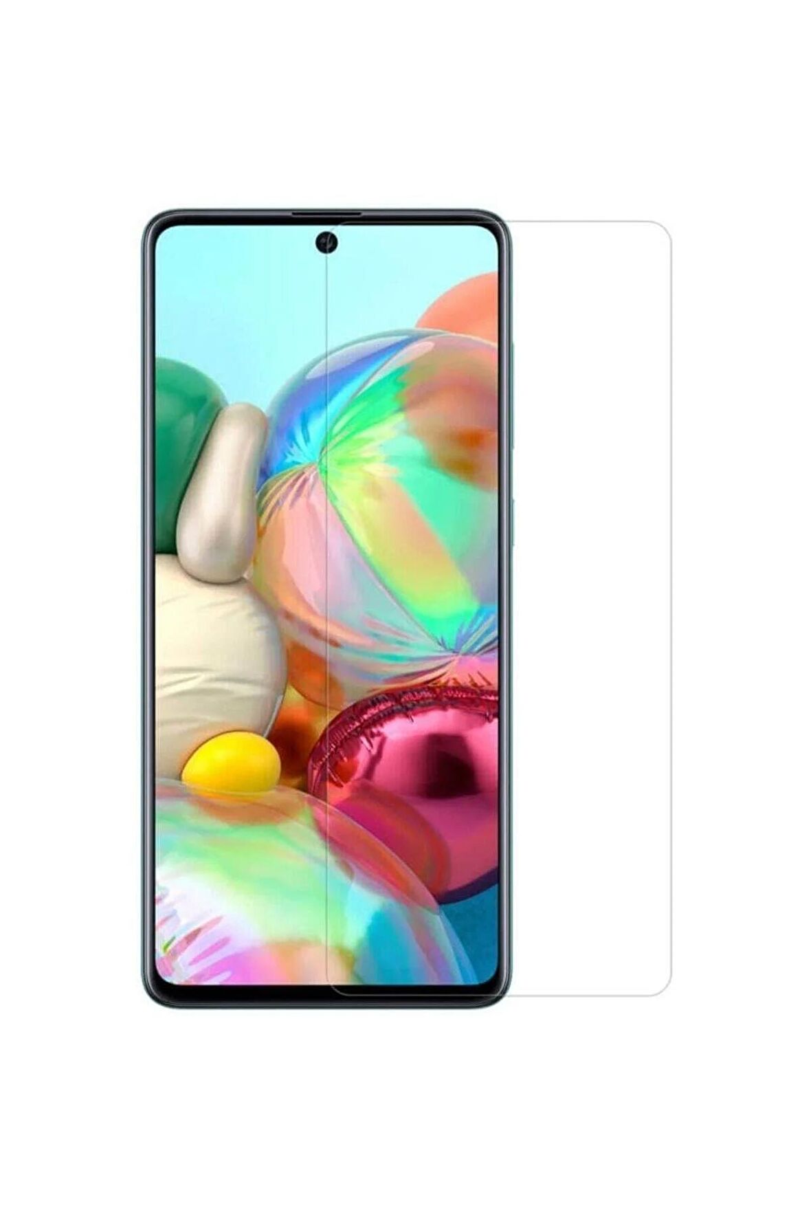 Samsung Galaxy M52 5G ile Uyumlu Ekran Koruyucu Şeffaf Temperli Kırılmaz Cam Ekran Koruyucu