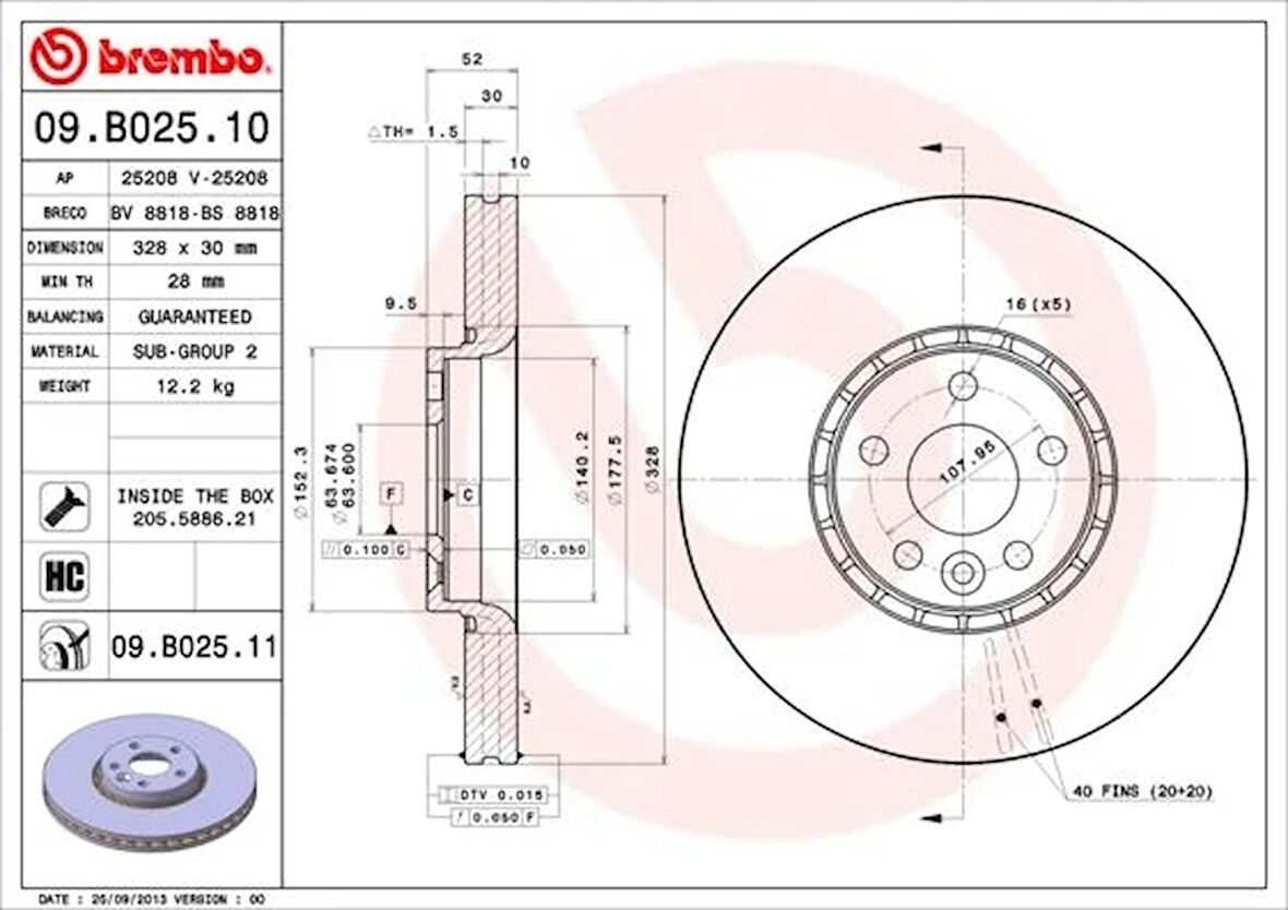 ÖN FREN AYNASI ADET VOLVO XC60 D3 D4 D5 2.4D 2.0T 3.2 T5 T6 2008 2017 CAP 328105 BJN 31277342 31410568 31471034