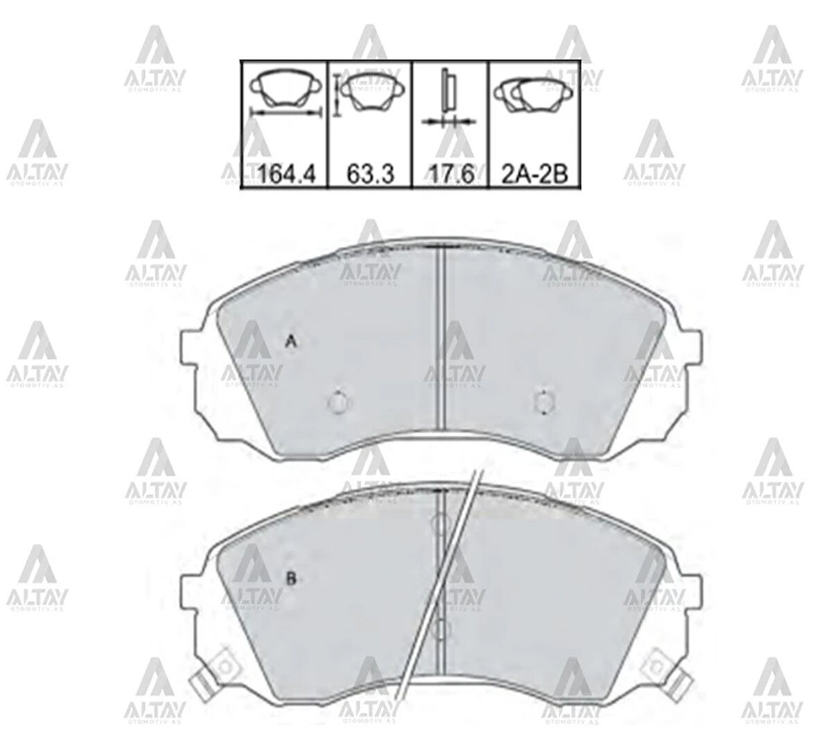 FREN BALATA H-1 2008-2011 / CARNIVAL 1999-2007 ÖN 58101 4DE00