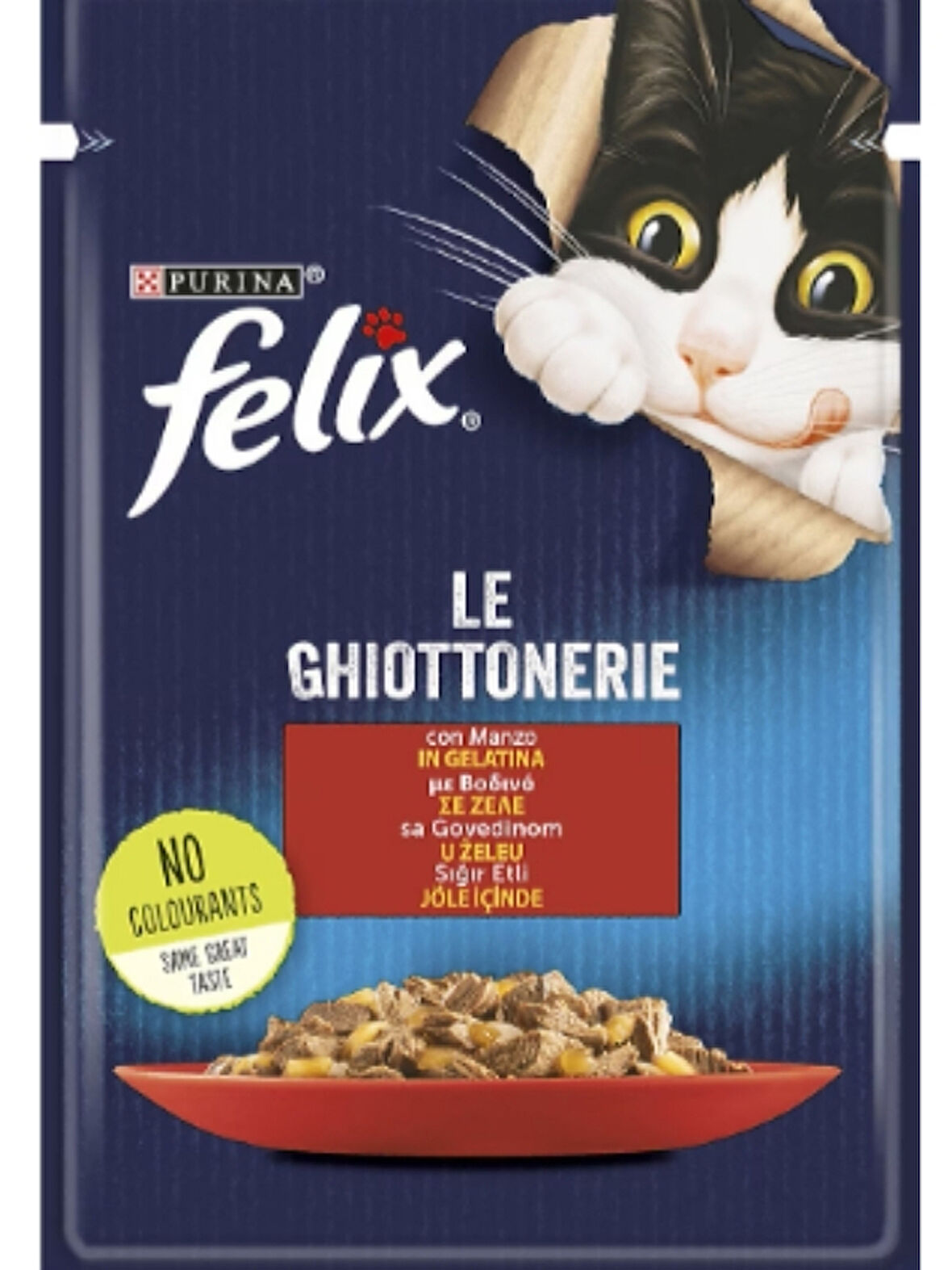 Felix Kedi Maması 85Gr Yaş Sığır Eti 26'Lı