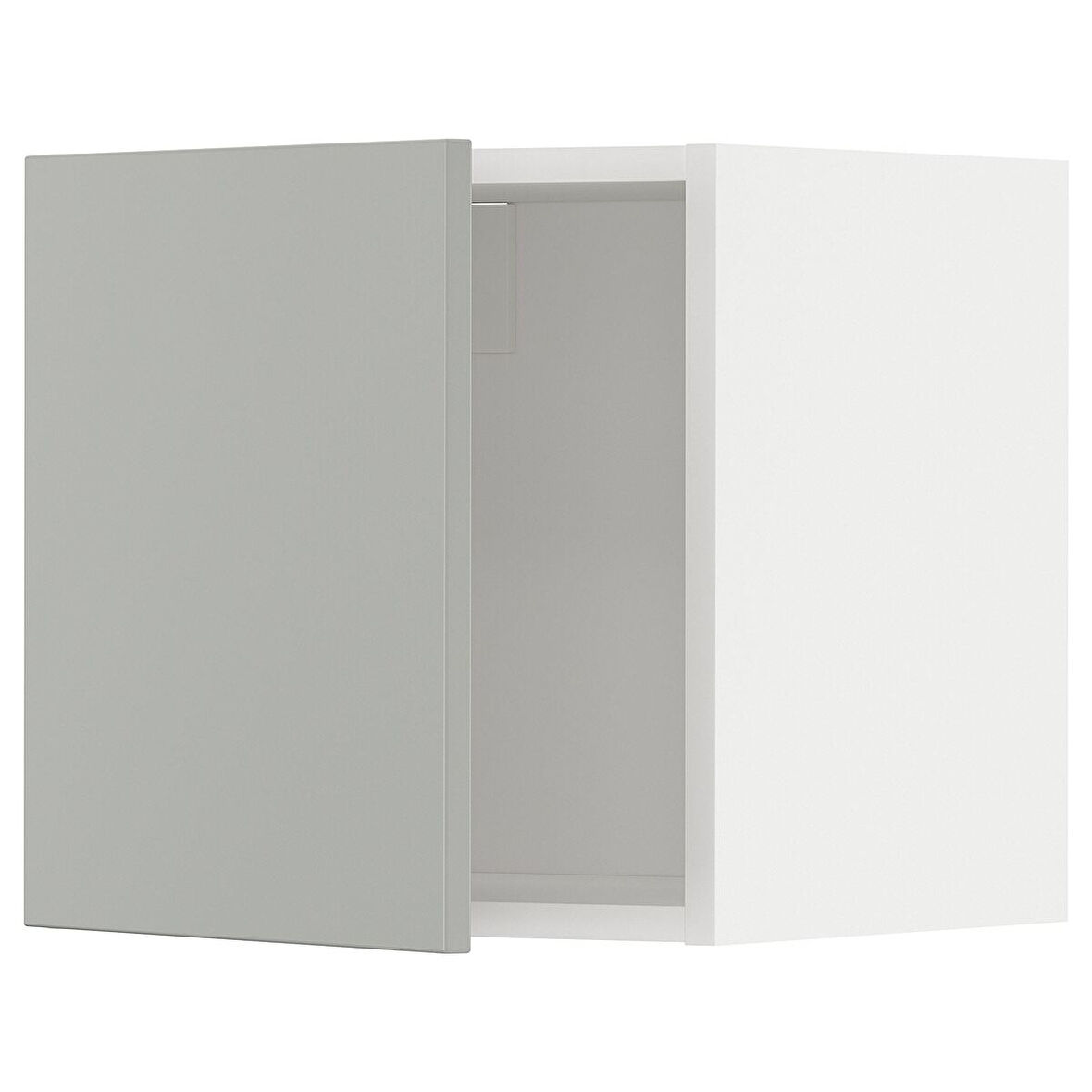 Mutfak duvar dolabı, HAVSTORP açık gri, 40x40 cm, 1 kapaklı