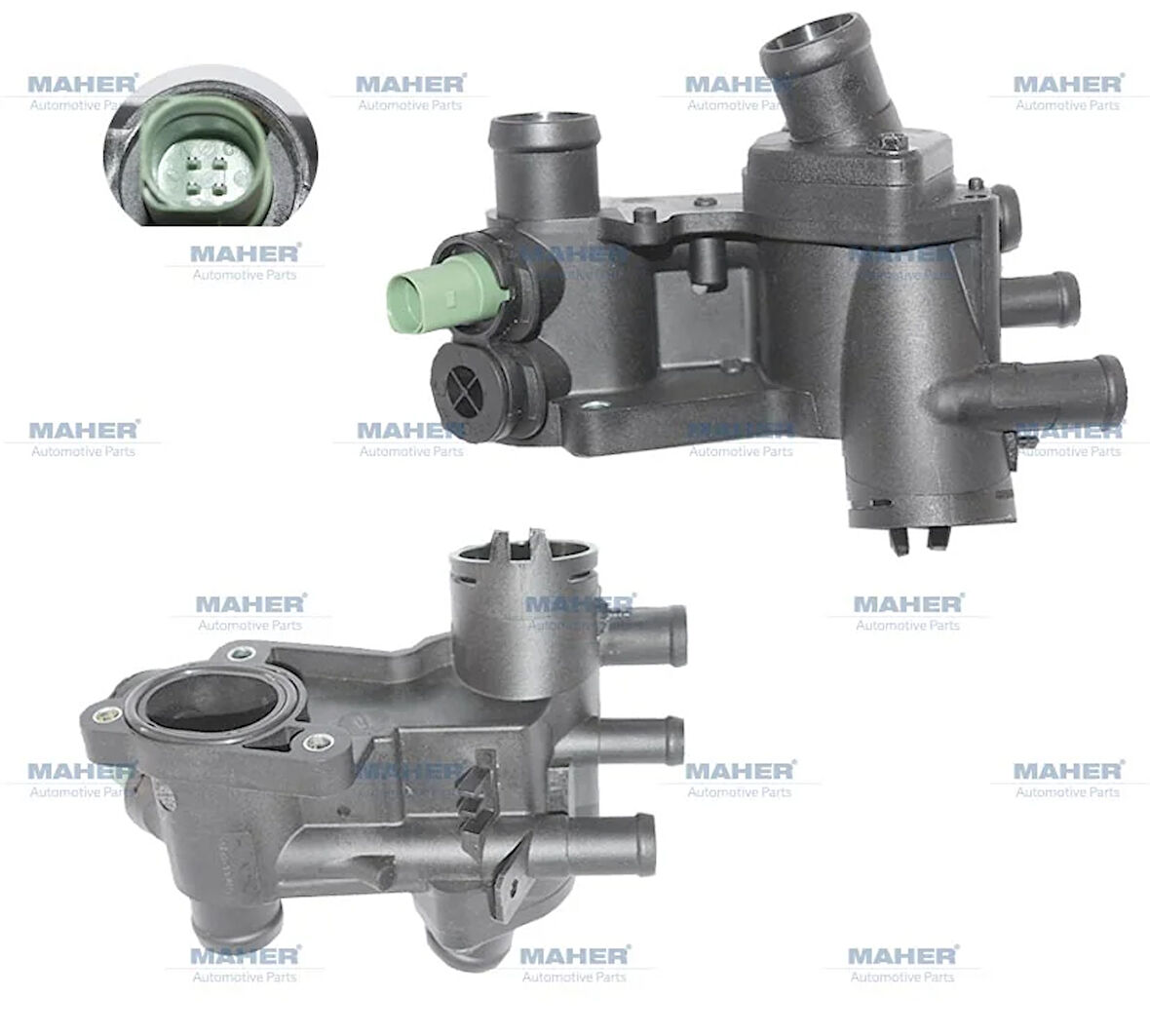 TERMOSTAT KOMPLE GOLF / BORA / LEON / OCTAVIA 2002-2006 AZD-BCB 1.6 032121111BA