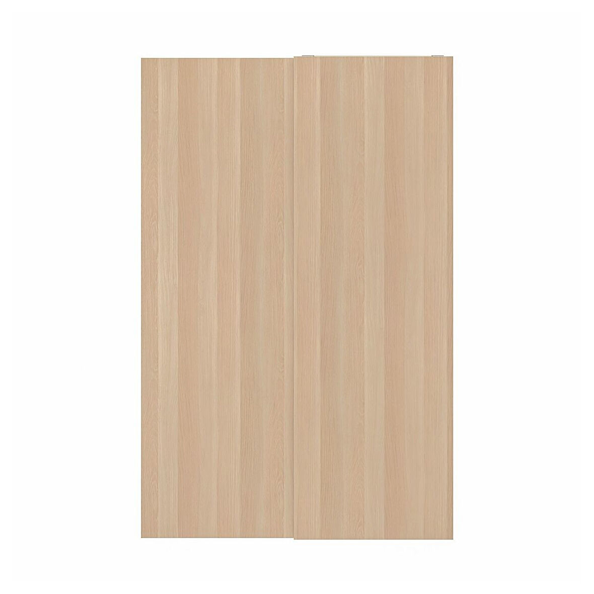 Sürgü kapak, ağartılmış meşe görünümlü, 150x236 cm