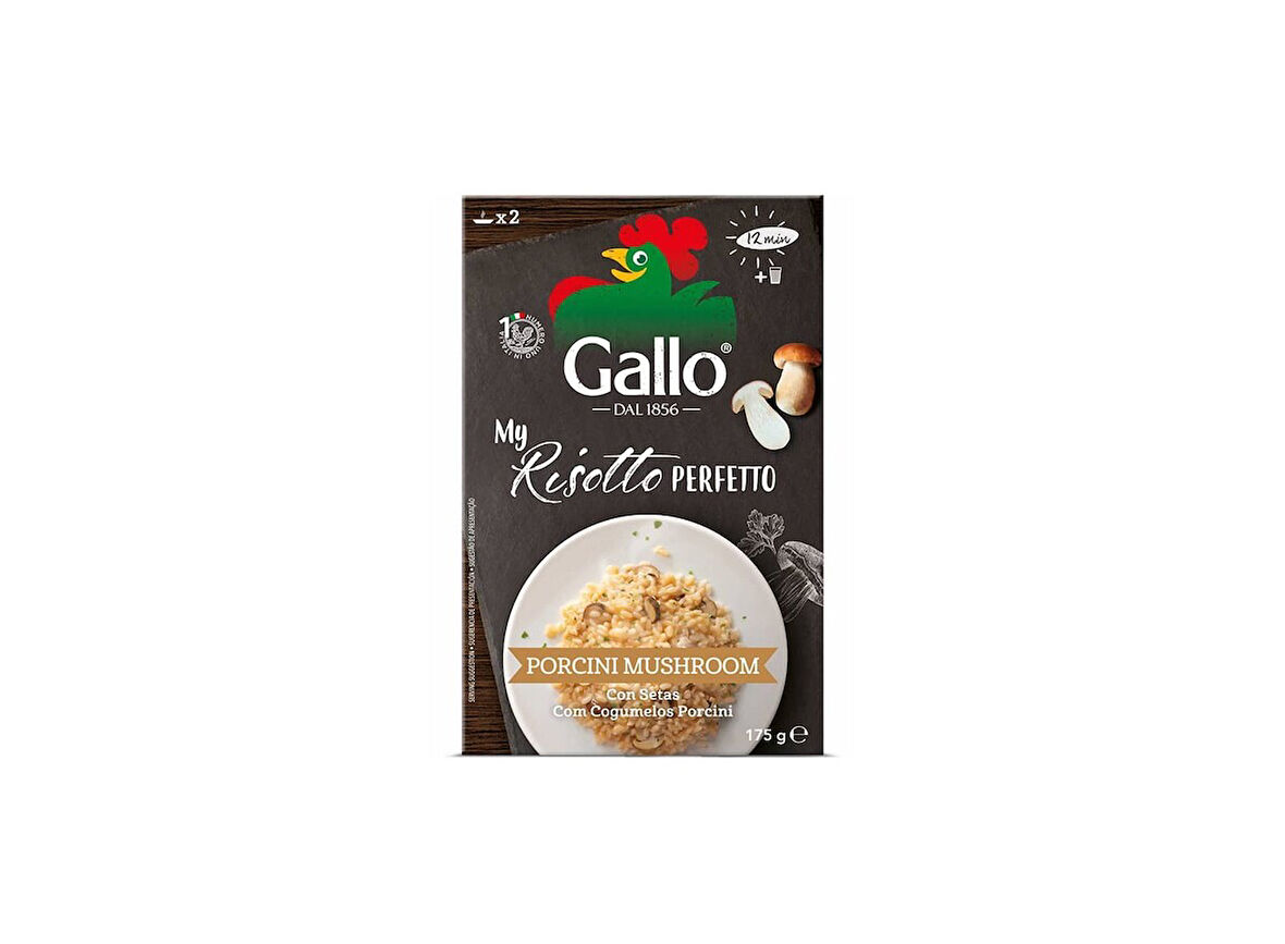 Gallo Porçi̇ni̇ Mantarlı Risotto 175 Gr