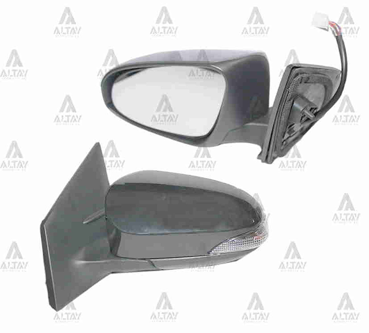 AYNA DIŞ DİKİZ COROLLA 2013 ELEKTRİKLİ ISITMALI SİNYALLİ OTOMATİK KATLANIR 9 FİŞLİ SOL 87940 02F80