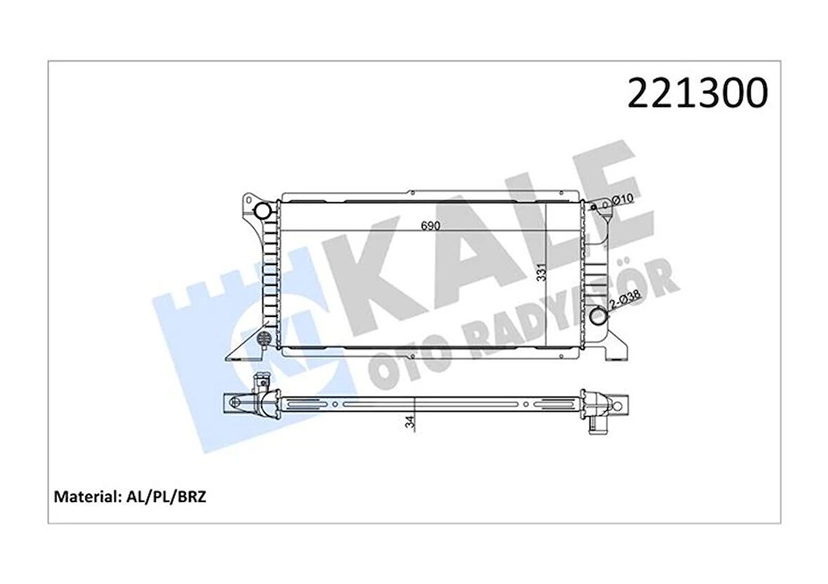 MOTOR RADYATORU AC TRANSIT TURBO T12 T15 2.5D 1997-2001 MANUEL UZUN TIP KLIMALI 1 SIRA ALB 94VB8005DB 97AB8005AA 99VB8005DB