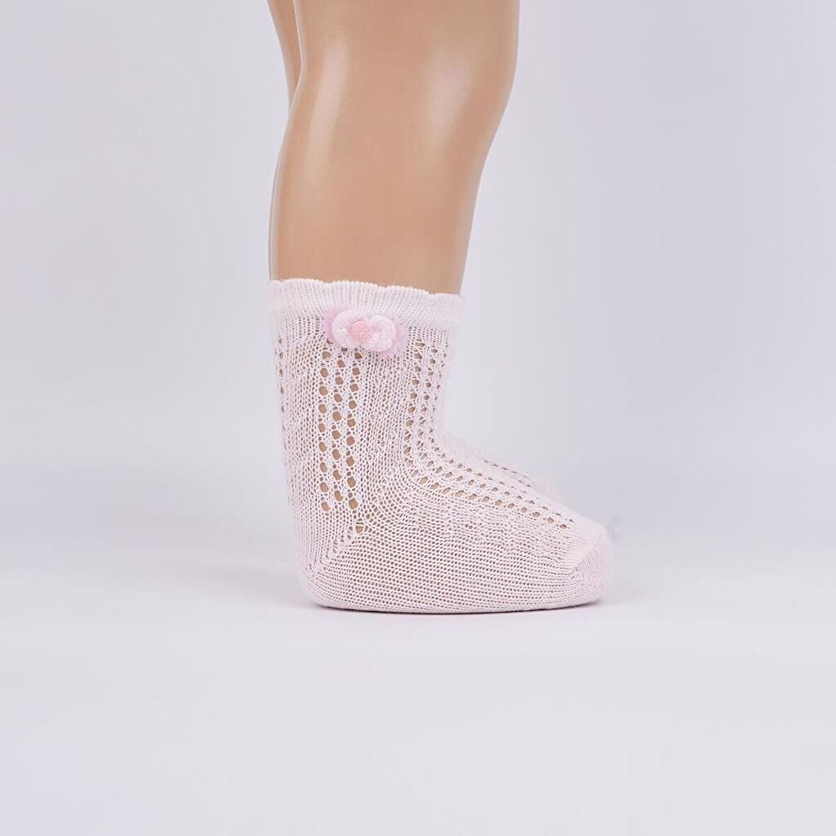 Katamino Maskot Aks File Kız Bebek Soket Çorap K43017 Asorti