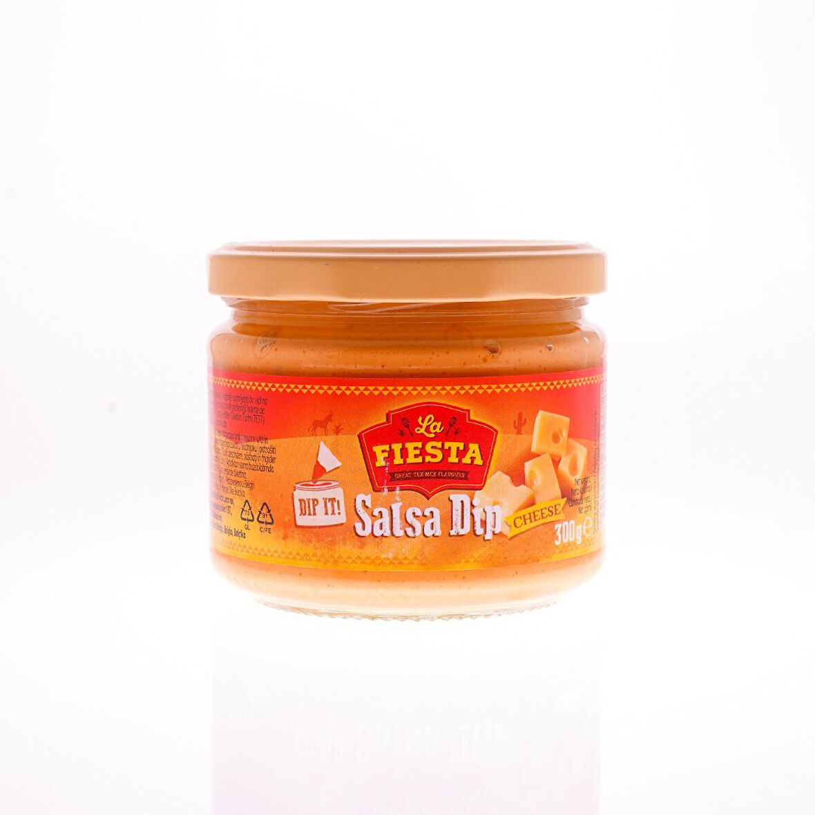La Fiesta Cheddar Peyni̇rli̇ Salsa Dip Sos 300 Gr