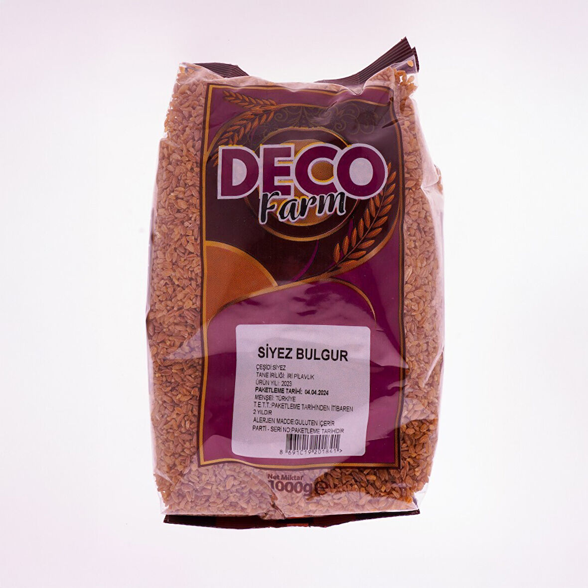 Deco Farm Si̇yez Bulgur 1000 Gr