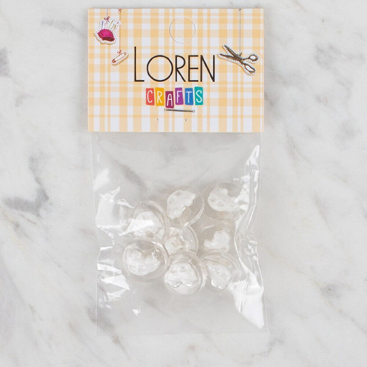 Loren Crafts 8 li Düğme - 278