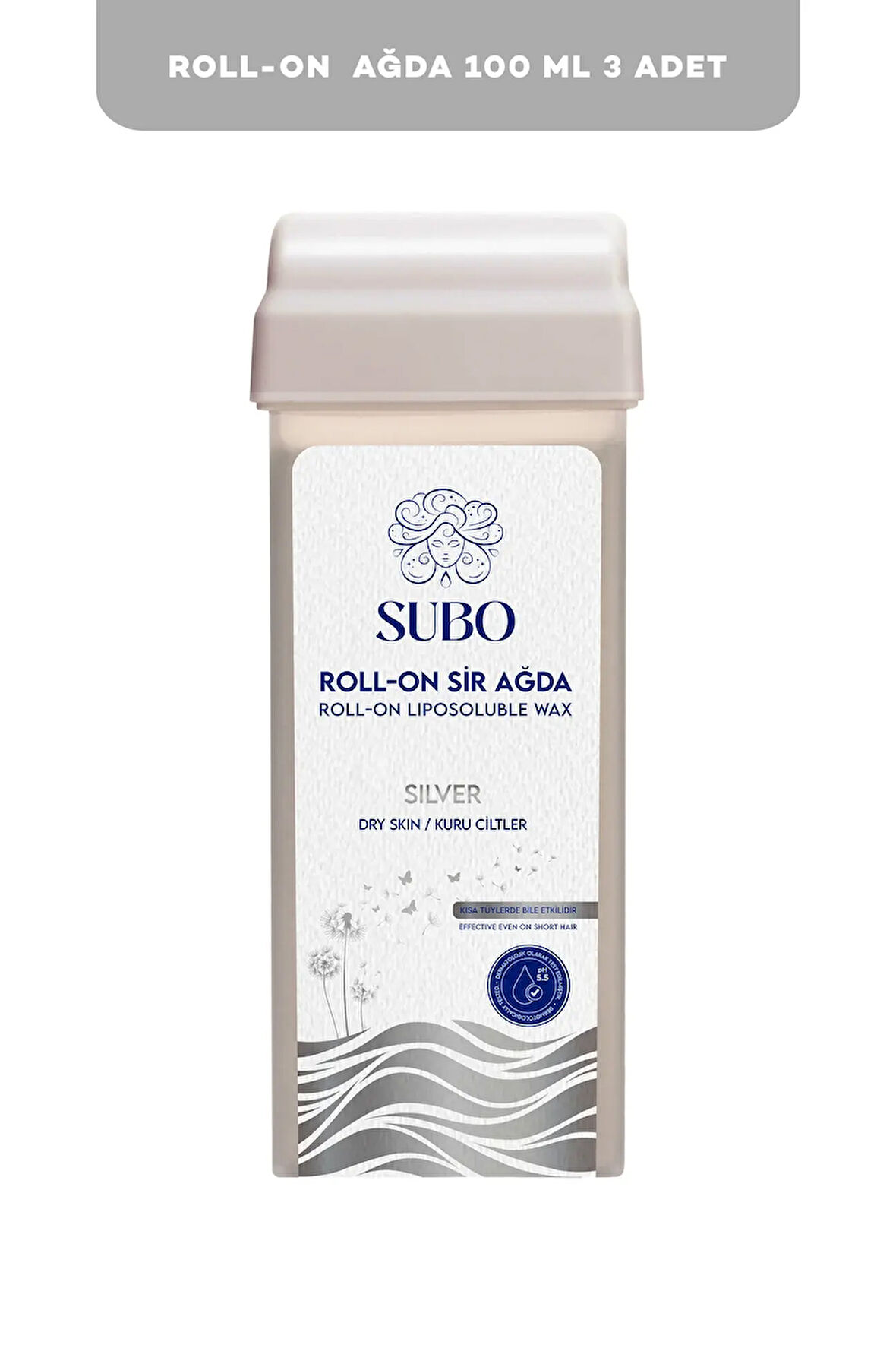 SUBO ROLL-ON SİR AĞDA SİLVER 3X100  ml
