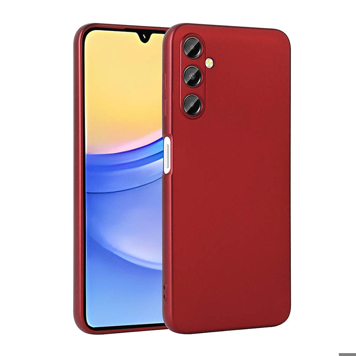 Samsung Galaxy A15 ile Uyumlu Kılıf Soft Premium Yumuşak Silikon Telefon Kılıfı Kapak